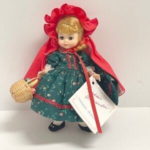 1990's Madame Alexander 8" Little Red Riding Hood with Basket
